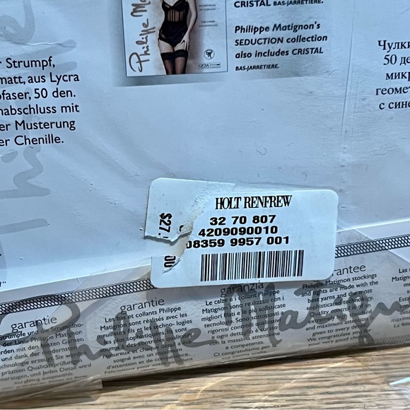 Philippe Matignon Opaque Stay-Ups - Picture 4 of 4